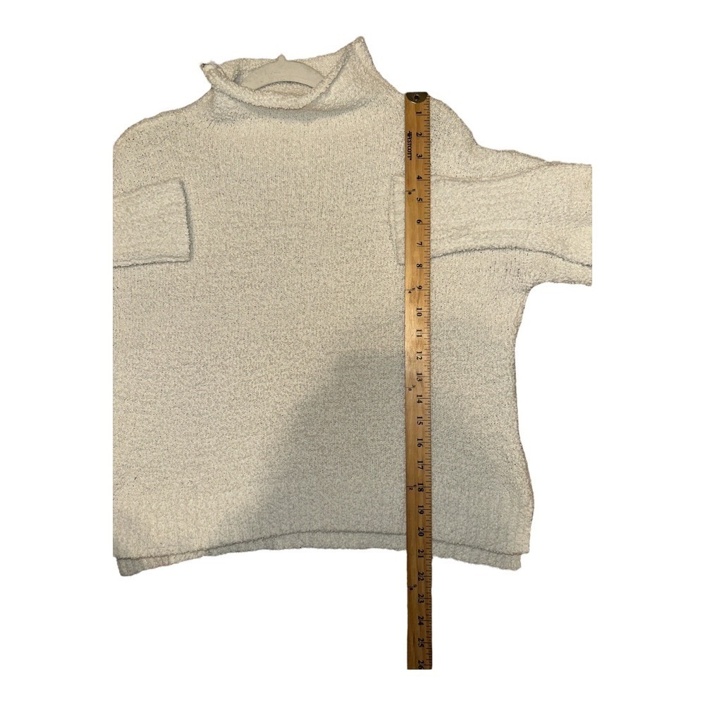 UGG Sage Turtleneck Cream Sweater, Small - Picture 8 of 8